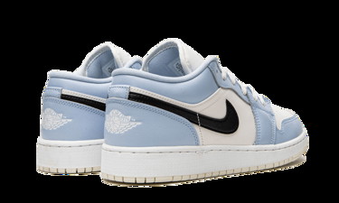 Sneakerek és cipők Jordan Air Jordan 1 Low "Ice Blue" GS Kék | 554723-401, 3