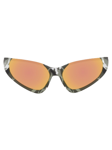 Napszemüveg Balenciaga Cat-Eye Camo Sunglasses Szürke | BB0202S-004