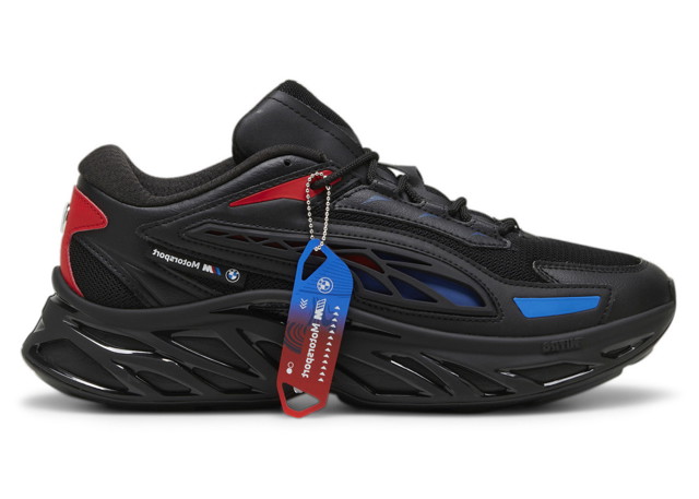 Sneakerek és cipők Puma Exotek Nitro BMW Motorsport Black Pop Red Cool Cobalt Fekete | 308135-01