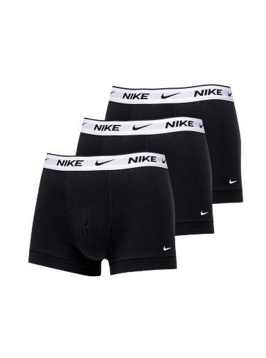 Fehérnemű és zoknik Nike Everyday Cotton Stretch Trunk 3-Pack Fekete | 0000KE1008-859