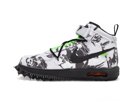 Sneakerek és cipők Nike Air Force 1 Mid SP Off-White Grim Reaper Fehér | DR0500-102