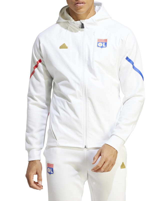 Sweatshirt adidas Originals Olympique Lyonnais Sweat Fehér | ib1664