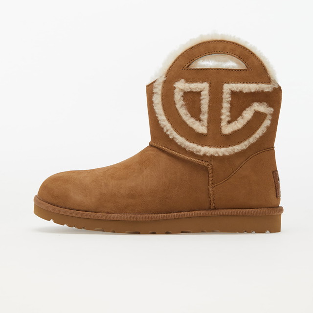 Ruházat UGG x Telfar M Logo Mini Chestnut Barna | 1122991-CHE