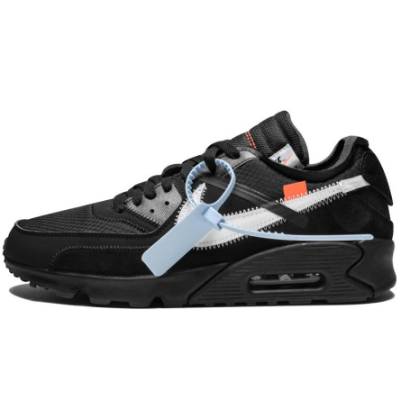 Sneakerek és cipők Nike Off White x Air Max 90 "Black" Fekete | AA7293-001-38.5