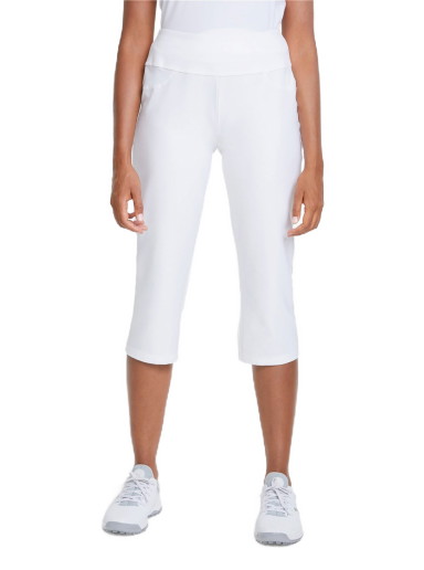 Nadrág Puma PWRSHAPE Golf Capri Pants Fehér | 533017_02