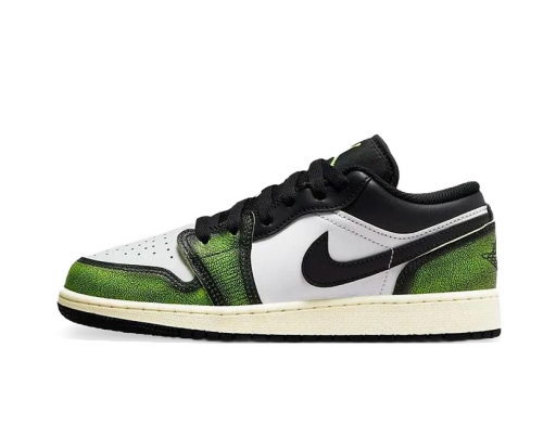 Sneakerek és cipők Jordan Air Jordan 1 Low SE "Wear-Away - Electric Green" GS Zöld | DO8244-003