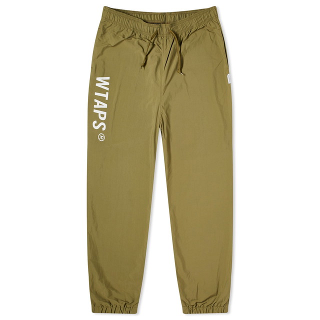 Nadrág WTAPS 01 Track Pant Zöld | 241CWDT-PTM01-OLV