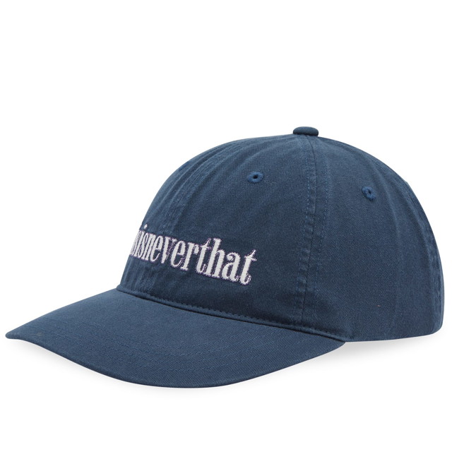 Kupakok thisisneverthat Double Stitch Onyx Hat Sötétkék | TN241WHWBC07-NVY