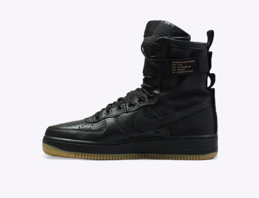 Sneakerek és cipők Nike SF Air Force 1 ''Black Gum'' Fekete | 864024-001