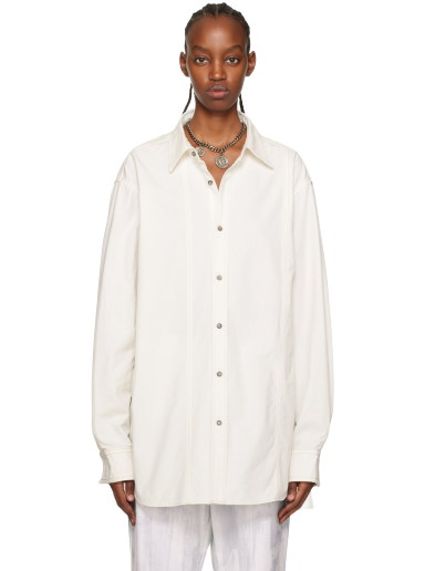 Ing Acne Studios x SSENSE Denim Shirt Fehér | CB0045-