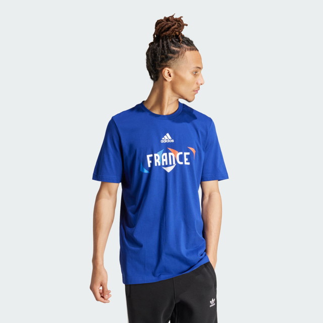 Póló adidas Performance UEFA EURO24™ France Kék | IT9315