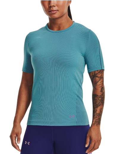 Póló Under Armour Rush Seamless Tee Türkizkék | 1373929-433