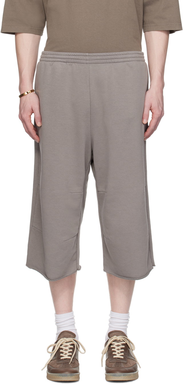 Rövidnadrág Maison Margiela MM6 Darts Shorts Szürke | SH0MU0008 S25623