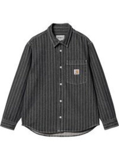 Dzsekik Carhartt WIP Orlean Shirt Jacket Fekete | I033009.1XX06