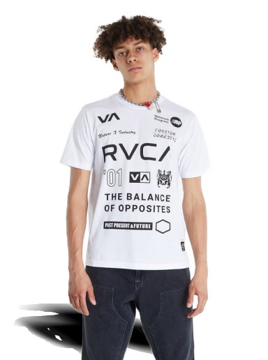 Póló RVCA All Brands Tee Fehér | Z4SSDB10-RVF1