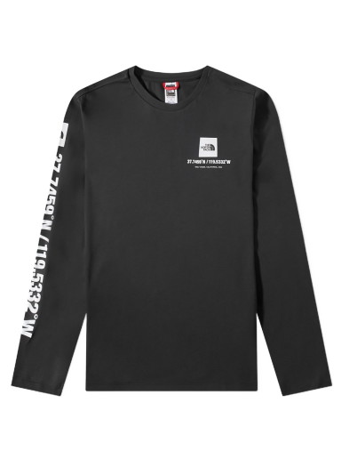 Póló The North Face Long Sleeve Coordinates Tee Fekete | NF0A826WJK3