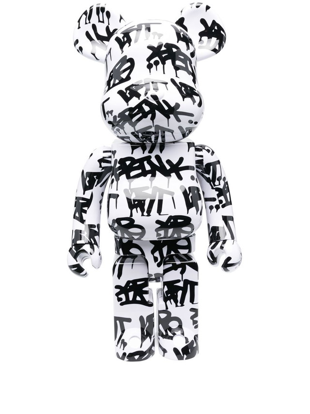 Gyűjthető Medicom Toy LFYT x KRINK Be@rbrick figure - White Fekete | MEDILFYT100019323868