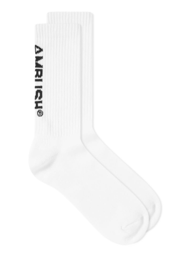 Zoknik és harisnyanadrágok Ambush Logo Sock Fehér | BMRA012F22JER0010110