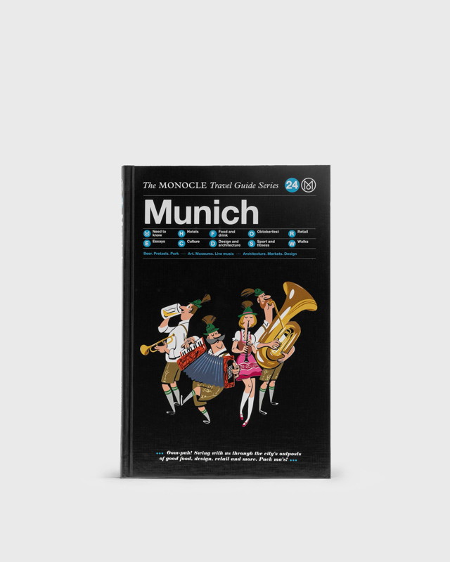 Könyv és magazin gestalten Monocle Munich Fekete | 9783899559255