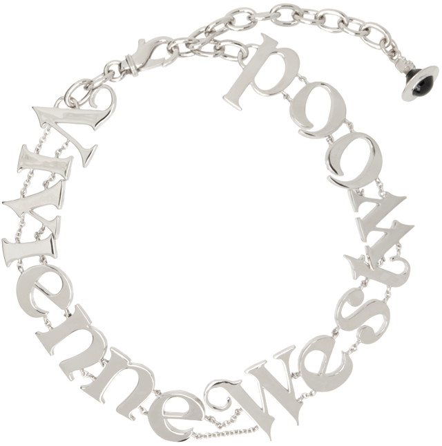 Nyakláncok és láncok Vivienne Westwood Raimunda Choker Szürke | 6303002R-02P107-FJ