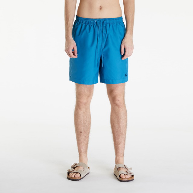 Fürdőruha Fred Perry Classic Swimshort Runaway Ocean Kék | S8508 U46