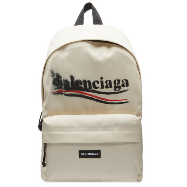 Hátizsákok Balenciaga Political Campaign Explorer Backpack Bézs | 503221-2AA29-9260