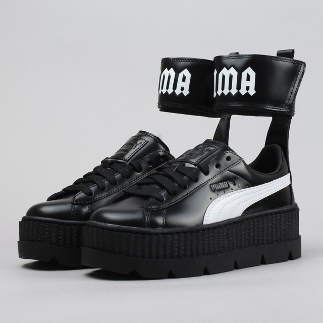 Sneakerek és cipők Puma Ankle Strap Sneaker Wn's black - white Fekete | 366264 03
