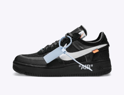 Sneakerek és cipők Nike Off-White x Air Force 1 Low "Black" Fekete | AO4606-001