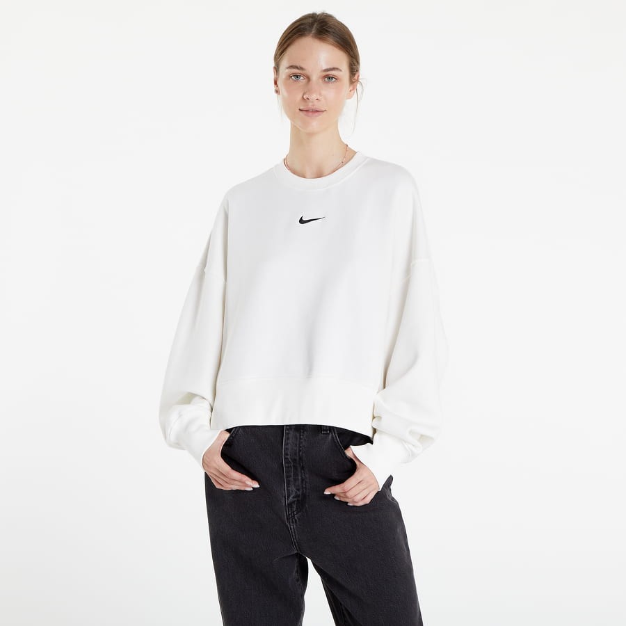 Sweatshirt Nike Phoenix Fleece Extra-Oversized Crew Fehér | DQ5761-133, 0