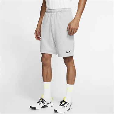 Rövidnadrág Nike Dri-FIT Fleece Training Shorts Szürke | CJ4332-063, 0