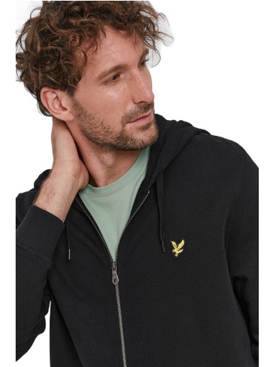 Sweatshirt Lyle & Scott Zip Through Hoodie Fekete | ML420VOG.Z865