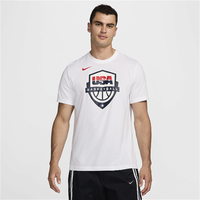Póló Nike USAB Dri-FIT Basketball Tee Fehér | FQ3634-100
