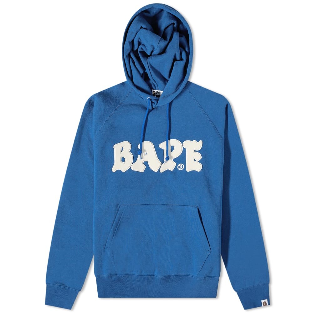 Sweatshirt BAPE Relaxed Fit Pullover Hoody Kék | 001PPI801001M-BLU, 0