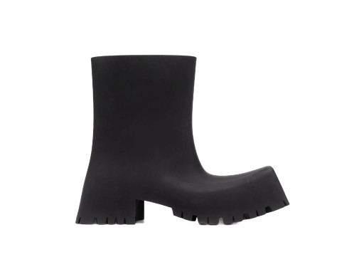 Sneakerek és cipők Balenciaga RUBBER ANKLE BOOTS Fekete | 679326W0FO81000