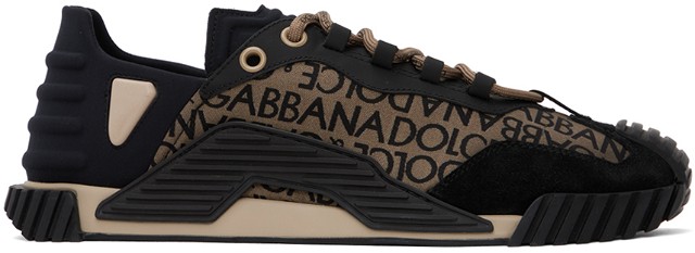 Sneakerek és cipők Dolce & Gabbana Brown & Black NS1 Sneakers Barna | CS1810 AQ256