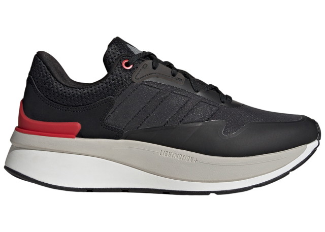 Sneakerek és cipők adidas Performance Znchill Lightmotion+ Carbon Grey Better Scarlet Fekete | HP9917