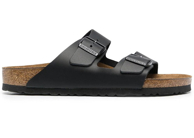 Sneakerek és cipők Birkenstock Arizona Smooth Leather Black Fekete | 0051193/0051191