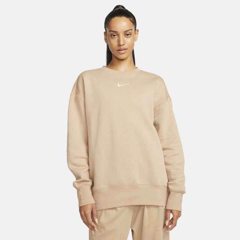 Sweatshirt Nike Sportswear Phoenix Fleece Oversized Bézs | DQ5733-200, 0