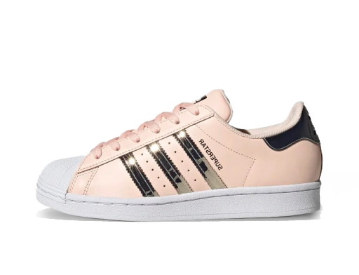 Sneakerek és cipők adidas Originals Superstar Metallic Stripes Pink Tint W Rózsaszín | FW5014