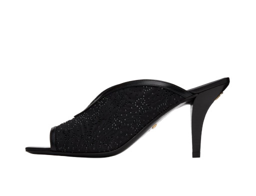 Sneakerek és cipők Gucci GG Slide Sandals "Black" Fekete | 727193 9W840