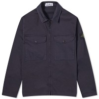 Men's Stretch Cotton Double Pocket Shirt Jacket