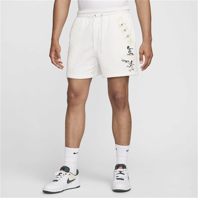 Rövidnadrág Nike Club Shorts Fehér | HJ6878-121