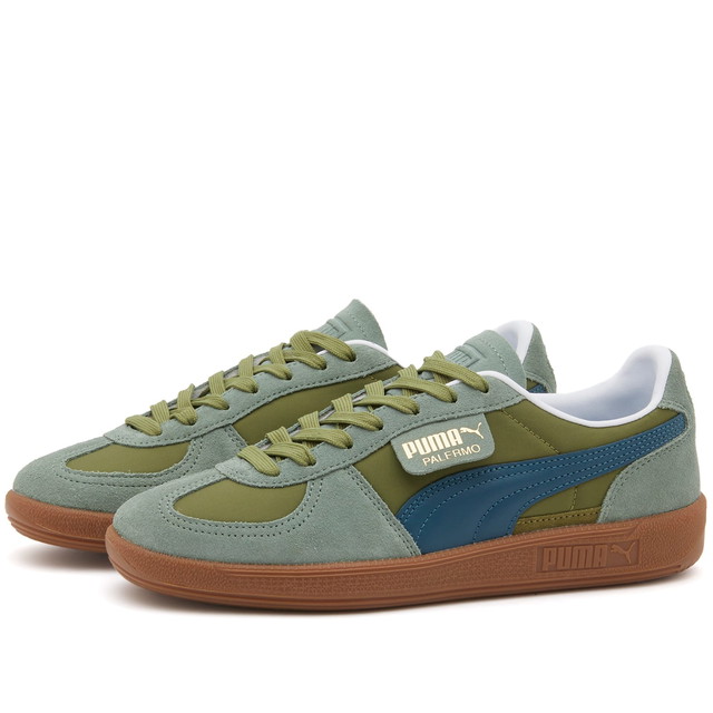 Sneakerek és cipők Puma Women's Palermo OG Olive Green/Eucalyptus/Ocean Tropic Zöld | 383011-11