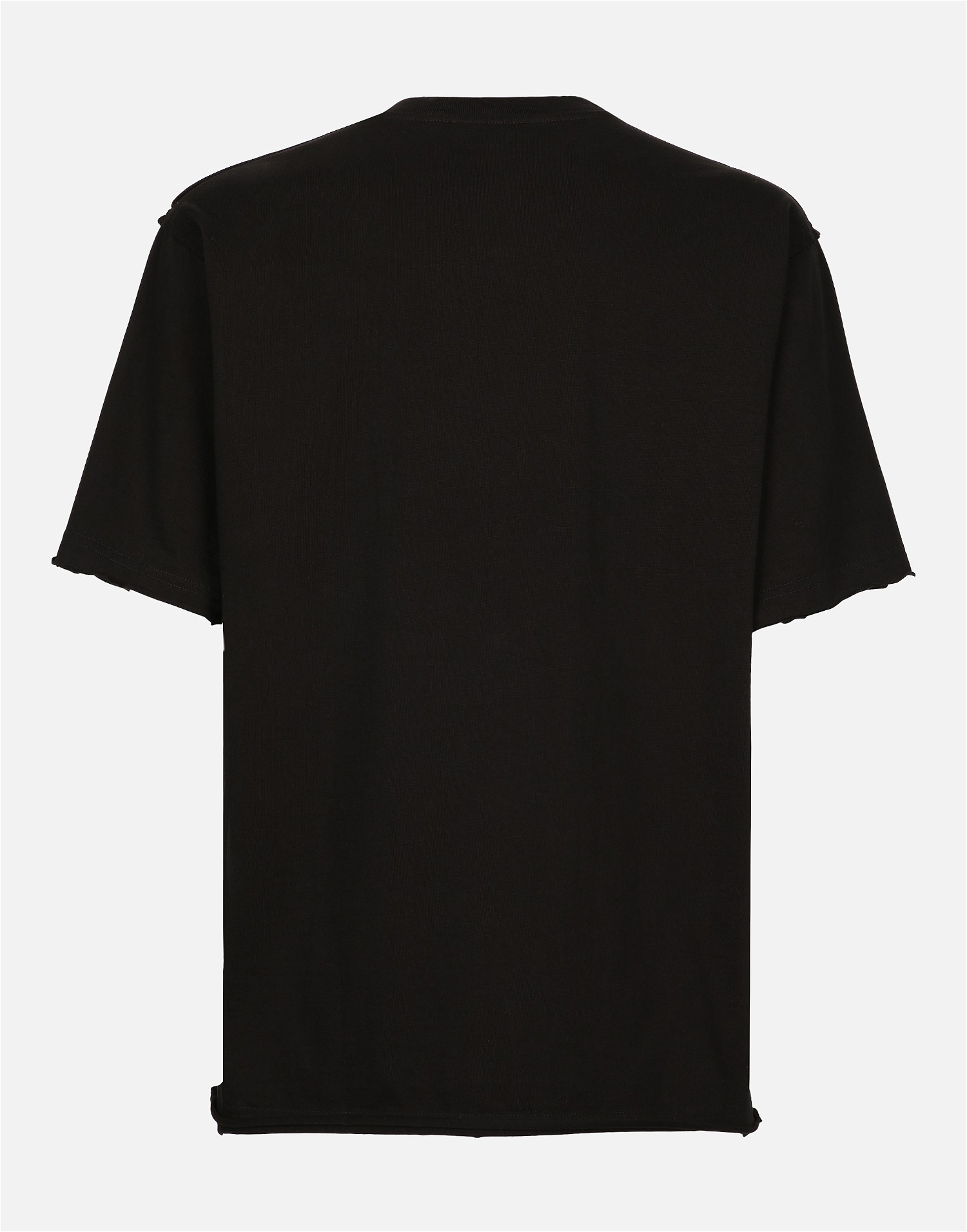 Póló Dolce & Gabbana Short-sleeved Banana-tree-print T-shirt Fekete | G8RI4TG7K7NN0000, 1