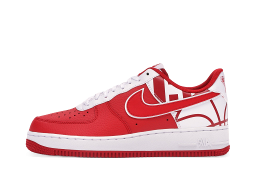 Sneakerek és cipők Nike Air Force 1 Low Logo Pack University Red 
Piros | 823511-608