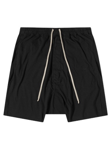 Rövidnadrág Rick Owens DRKSHDW Lightweight Drawstring Pods Short Fekete | DU01B7380-RN-09