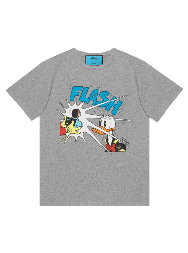 Póló Gucci x Disney Donald Duck Print T-Shirt Szürke | 548334 XJDAE 1230