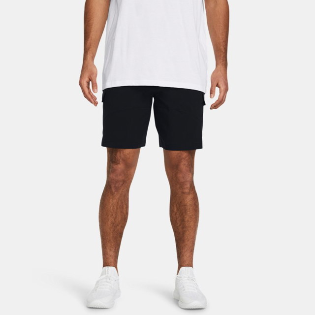 Rövidnadrág Under Armour Cargo Shorts aus Stretchgewebe für Herren Schwarz Fekete | 1383022-001