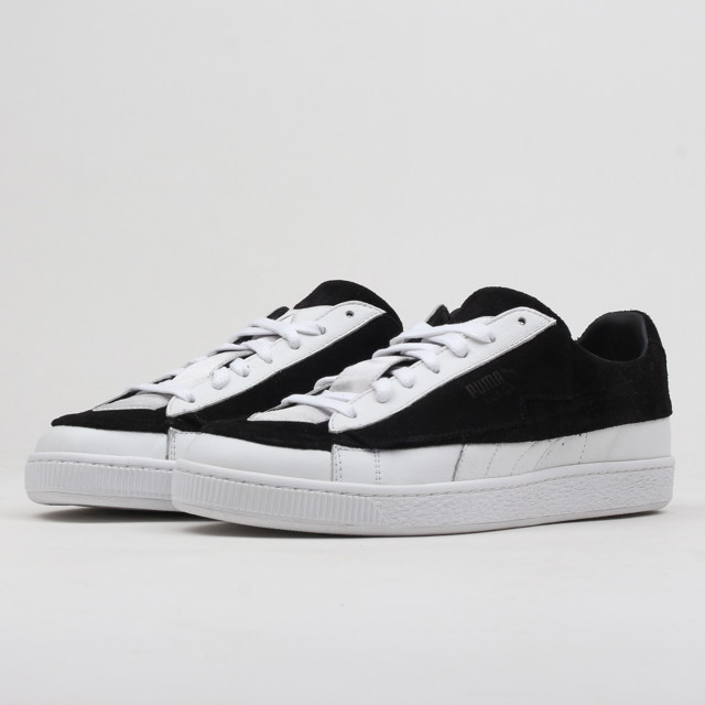 Sneakerek és cipők Puma Suede Classic x Karl 2 white - black Fekete | 368071 01