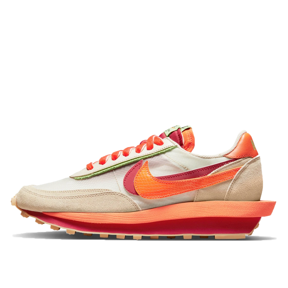 Sneakerek és cipők Nike Sacai x Clot x LDWaffle "Net Orange Blaze" 
Narancssárga | DH1347-100, 1